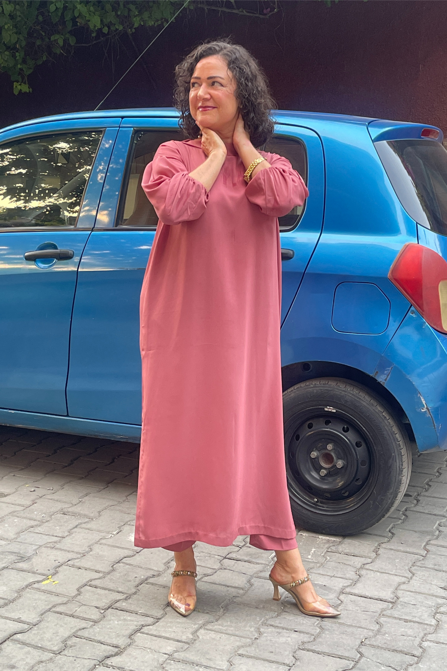 Nude Pink Kaftan